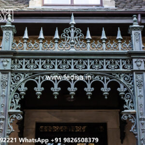 Attractive House Elevation Iron Mesh Concepts No-2107