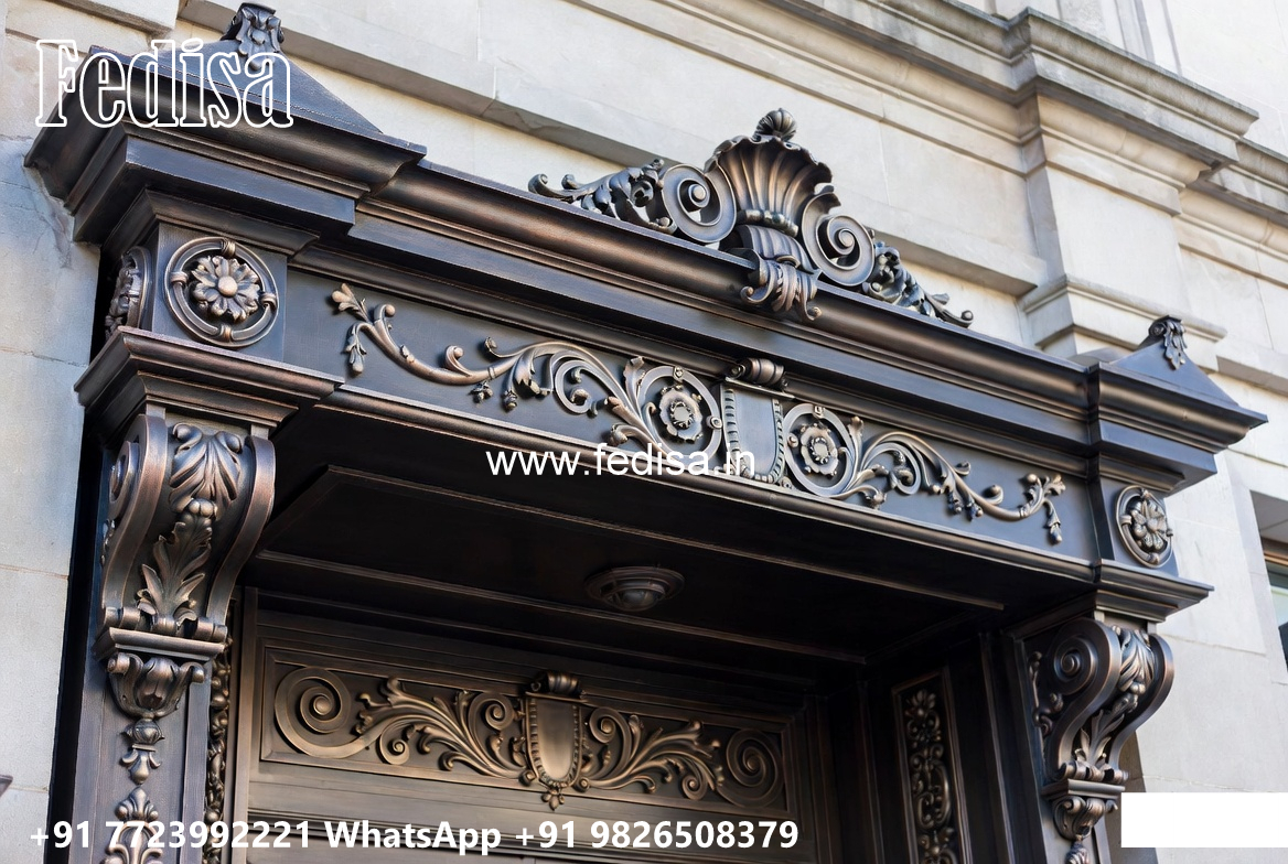 Premium Iron Front House Elevation Design No-2109