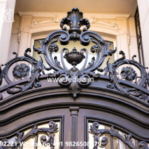 Stylish Iron Architectural House Elevation Design No-2112