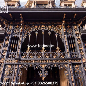 Modern Iron Facade House Elevation Inspirations No-2150