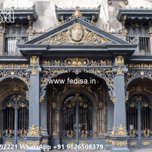 Modern House Elevation Iron Decorative Wall Concepts No-2157