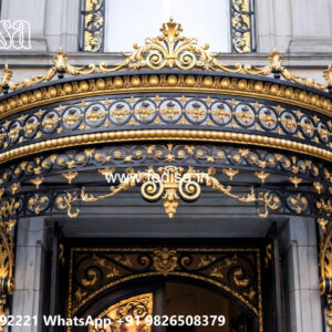 Elegant Iron Frame House Exterior Design No-2159