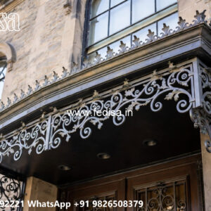 House Elevation Iron Design with Contemporary Luxury Style No-2172