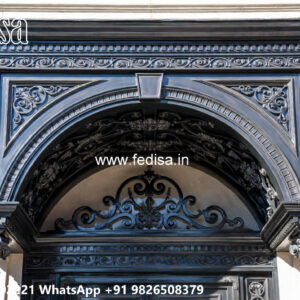 Modern House Front Iron Structural Concepts No-2176