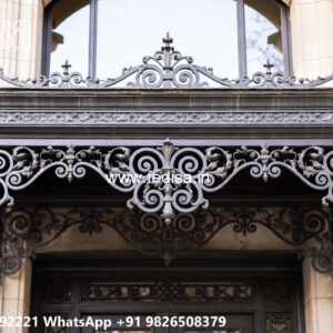 Stylish House Elevation Iron Geometric Concepts No-2180