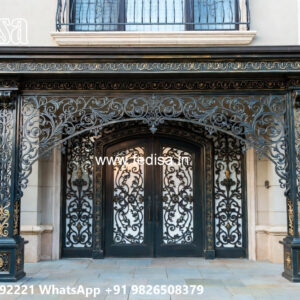 Modern House Elevation Iron Outdoor Concepts No-2187