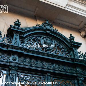 Luxury Iron Exterior Wall House Design No-2190