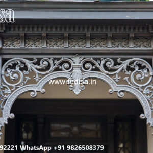 Decorative House Elevation Iron Balcony Concepts No-2192