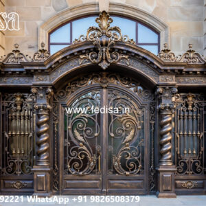 Luxury House Elevation Iron Exterior Patterns No-2204