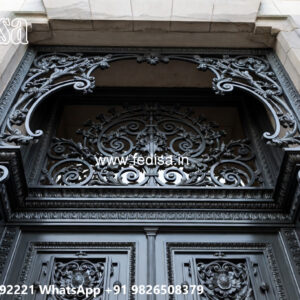 Contemporary Iron House Front Structure Design No-2208