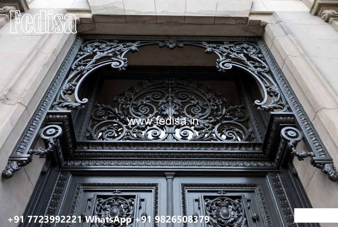 Contemporary Iron House Front Structure Design No-2208