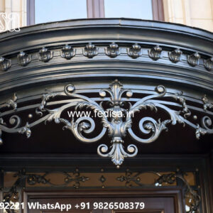 Stylish House Elevation Iron Panel Inspirations No-2209
