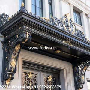 Modern Luxury House Front Iron Design No-2222