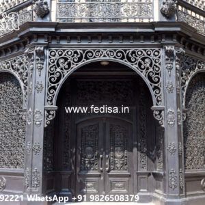 House Elevation Iron Design with Artistic Decorative Style No-2223