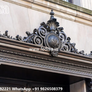 House Elevation Iron Design with Contemporary Metal Appeal No-2227