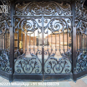 Decorative Iron House Exterior Wall Design No-2240