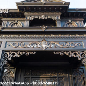 Attractive House Front Iron Panel Design No-2243