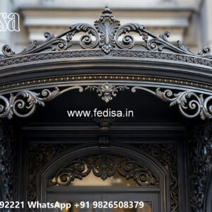 Premium Iron Wall Design for Modern House Front No-2265