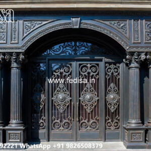 Stylish Decorative Iron Design for House Elevation No-2268