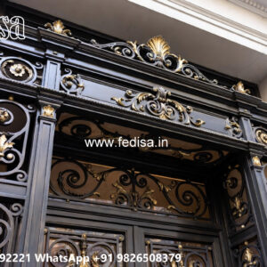 Decorative Iron House Elevation Roof Design No-2293