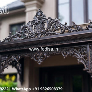 Premium Iron Exterior Design for Modern Villas No-2294