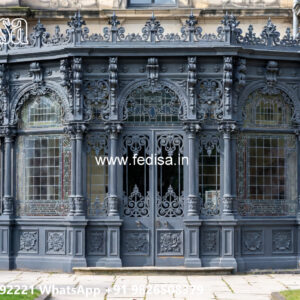 Elegant House Exterior Iron Mesh Inspirations No-2296