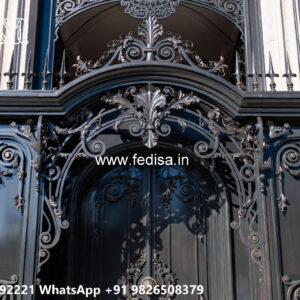 Elegant House Elevation Iron Decorative Grill Inspirations No-2303