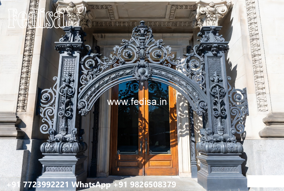 Luxury House Elevation Iron Decorative Panels No-2317