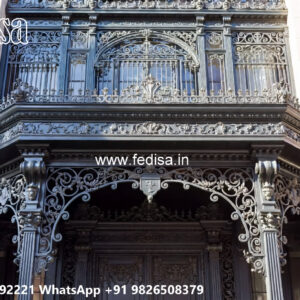 Decorative Iron Balcony House Elevation Inspirations No-2328
