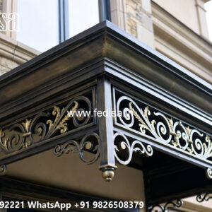 Modern Iron Feature Wall for House Exterior No-2329