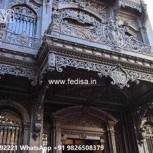 House Elevation Iron Design with Premium Structural Detailing No-2345