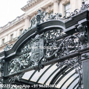 Modern House Front Iron Wall Concepts No-2352