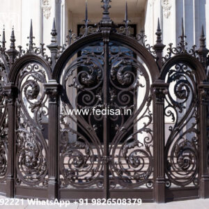 Contemporary Iron Balcony Design for House Exterior No-2358