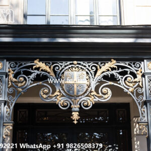 Decorative Iron Exterior Panel House Design No-2369