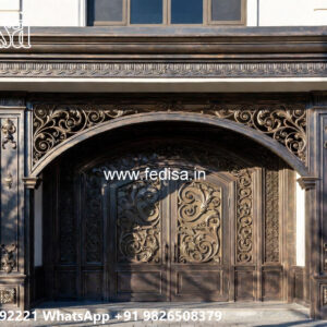 Contemporary Iron Decorative House Exterior No-2378