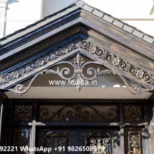 House Elevation Iron Design with Elegant Outdoor Beauty No-2382