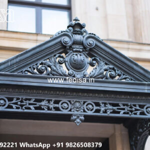 Modern House Exterior Iron Artistic Ideas No-2389