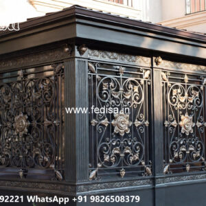 Luxury Exterior House Front Iron Design No-2392