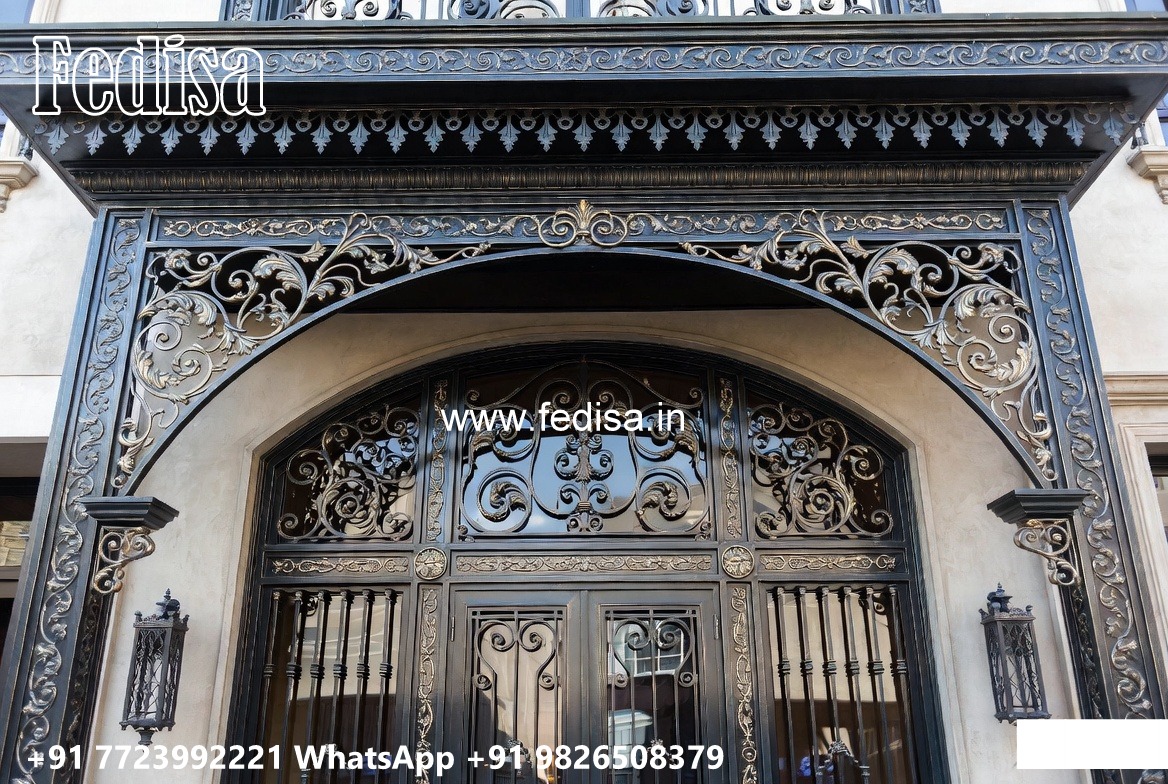 Attractive Iron Decorative House Exterior Patterns No-2398