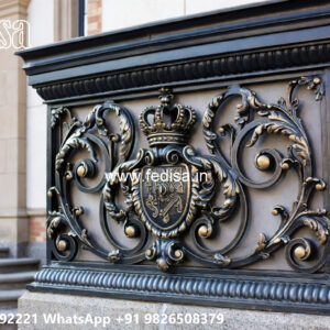 Modern House Front Iron Mesh Concepts No-2404