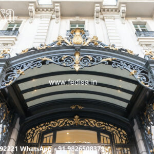Luxury House Front Iron Decorative Inspirations No-2407