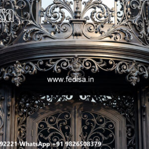 Luxury House Front Iron Wall Patterns No-2437