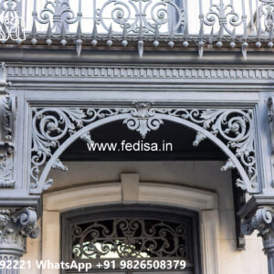 House Elevation Iron Design with Elegant Artistic Structure No-2441
