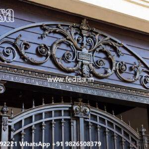 Decorative Iron House Front Structural Beauty No-2458