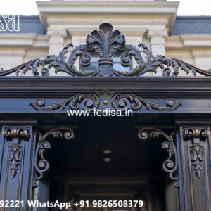 House Elevation Iron Design with Premium Geometric Patterns No-2465