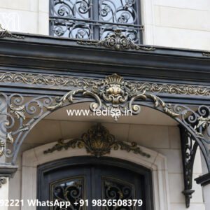 Luxury House Exterior Iron Artistic Concepts No-2470