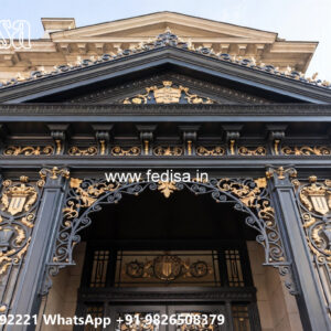 Luxury Exterior Iron Decorative House Design No-2481