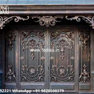 House Elevation Iron Design with Elegant Modern Patterns No-2483