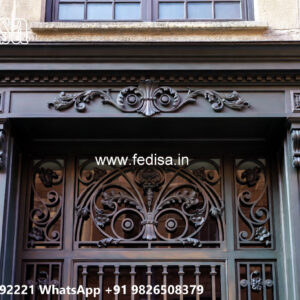 House Elevation Iron Design with Stylish Structural Appeal No-2486