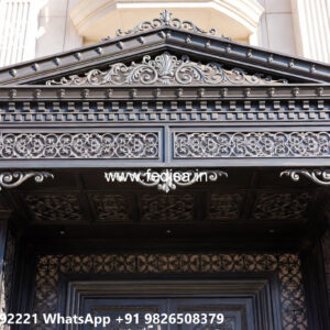 Premium Villa Elevation Iron Design for Modern Villas No-2505